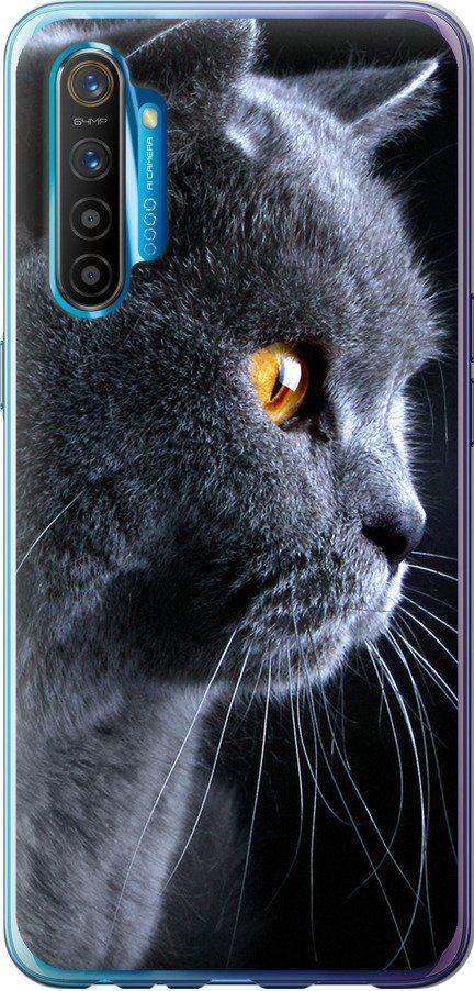 Чехол на Realme XT Красивый кот (3038t-1868-42517) Чехол на Realme XT Красивый кот (3038t-1868-42517)