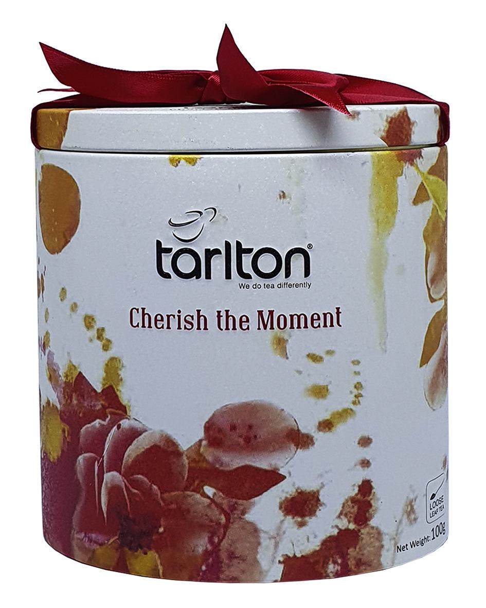 Чай черный Tarlton CHERISH the MOMENT Удача цейлонский листовой Pekoe 100 г (53243)