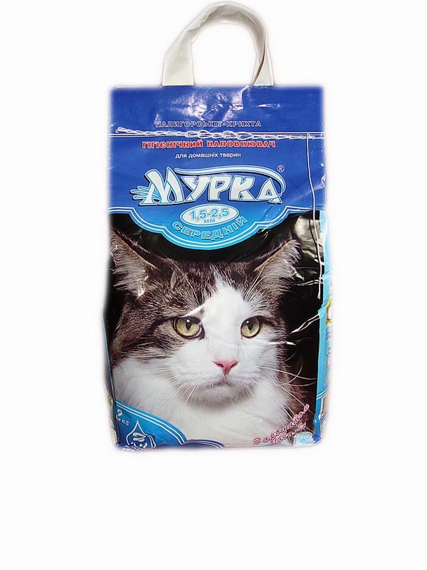 Наполнитель средний Мурка 5 кг Синий (4)