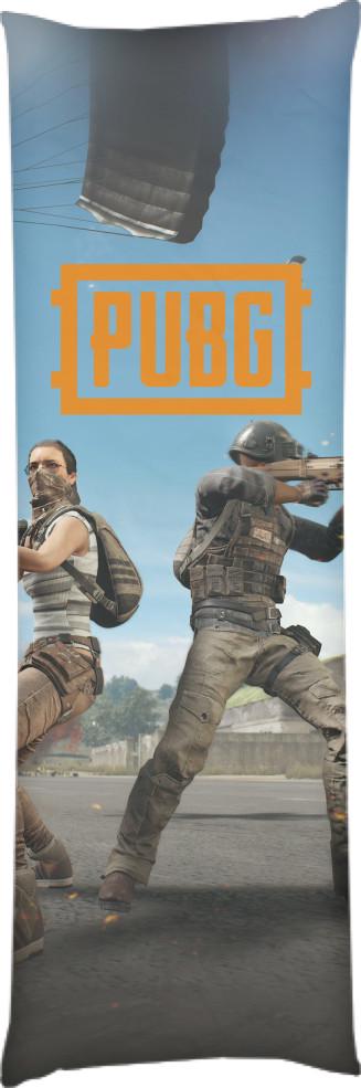 Подушка дакимакура Pubg 21 60x180 см (14106369)