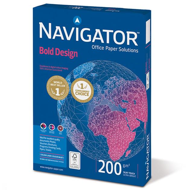 Бумага офисная Navigator Bold Design А4 200 г/м2 150 листов
