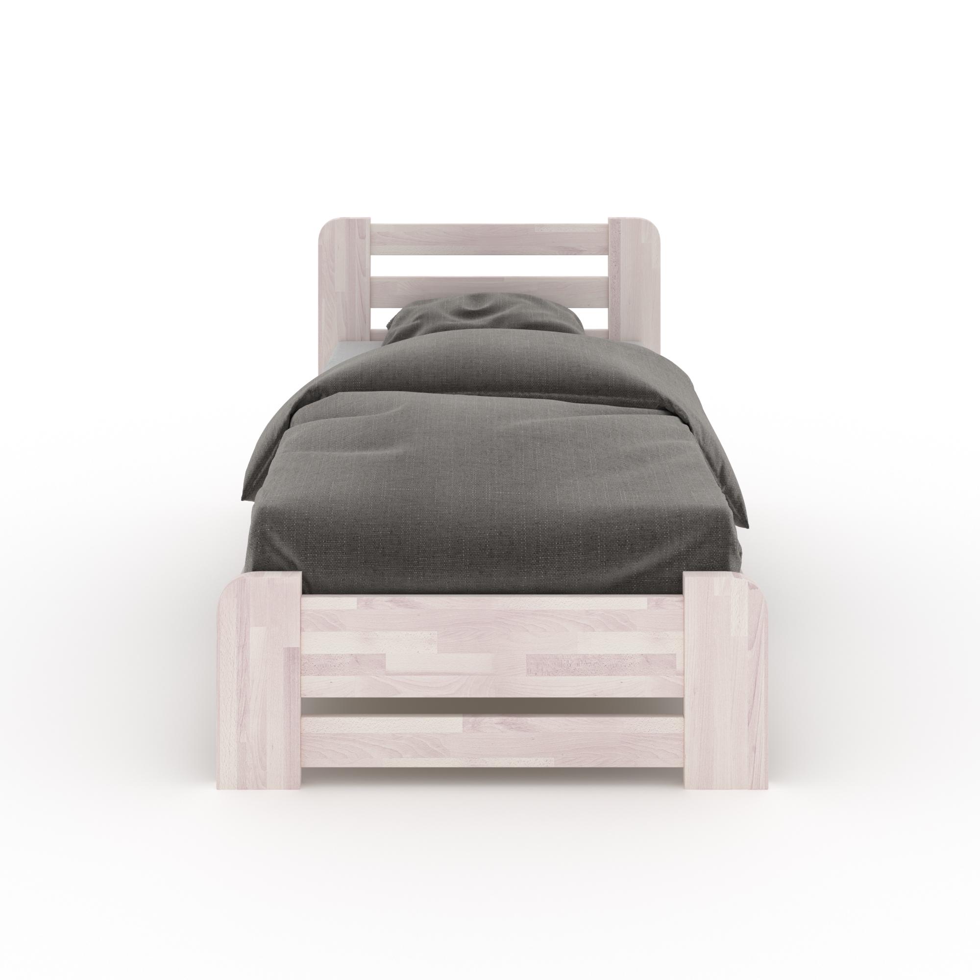 Ліжко Монтана 80х200 см Бук білий масло (0098) - фото 3