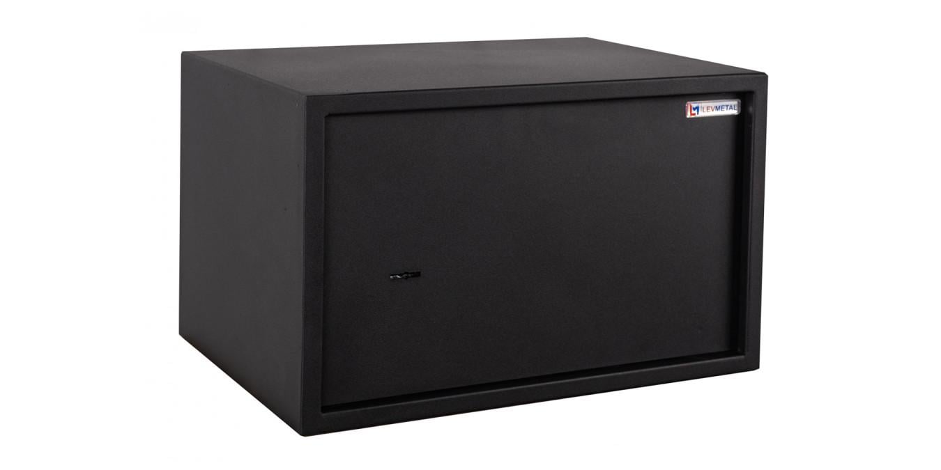 Сейф для хранения документов металлический Levmetal СД-385 с сувальдным замком с ключами 235x385x270 мм Черный (124-119-000004503) Сейф для хранения документов металлический Levmetal СД-385 с сувальдным замком с ключами 235x385x270 мм Черный (124-119-000004503)