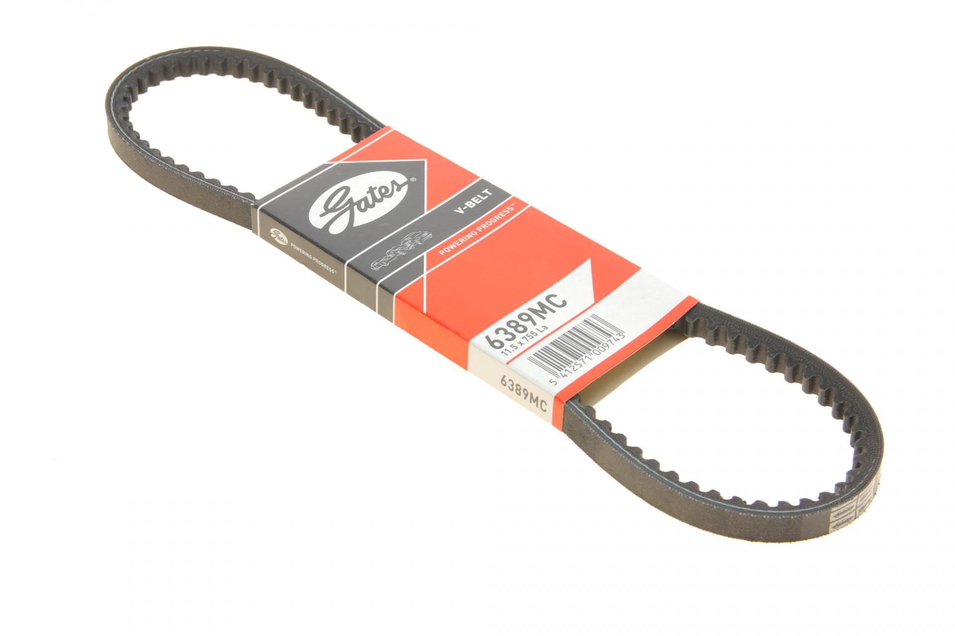Ремень генератора GATES VW Caddy/Golf III/IV/Passat 1.6 91-99 11.5x755 6389MC