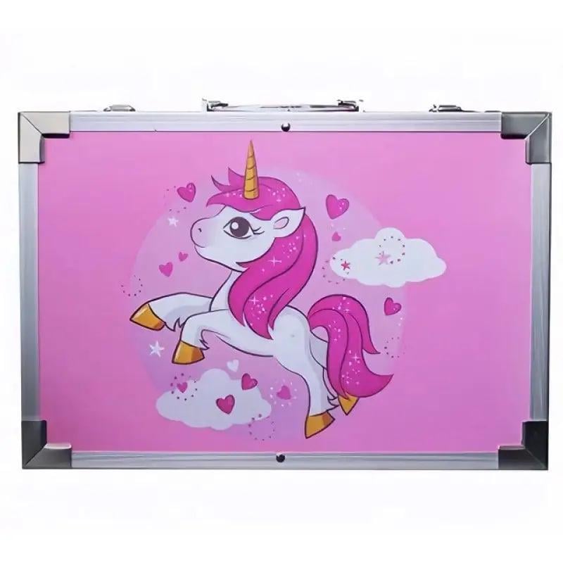 Набор для рисования с красками и фломастерами для детей