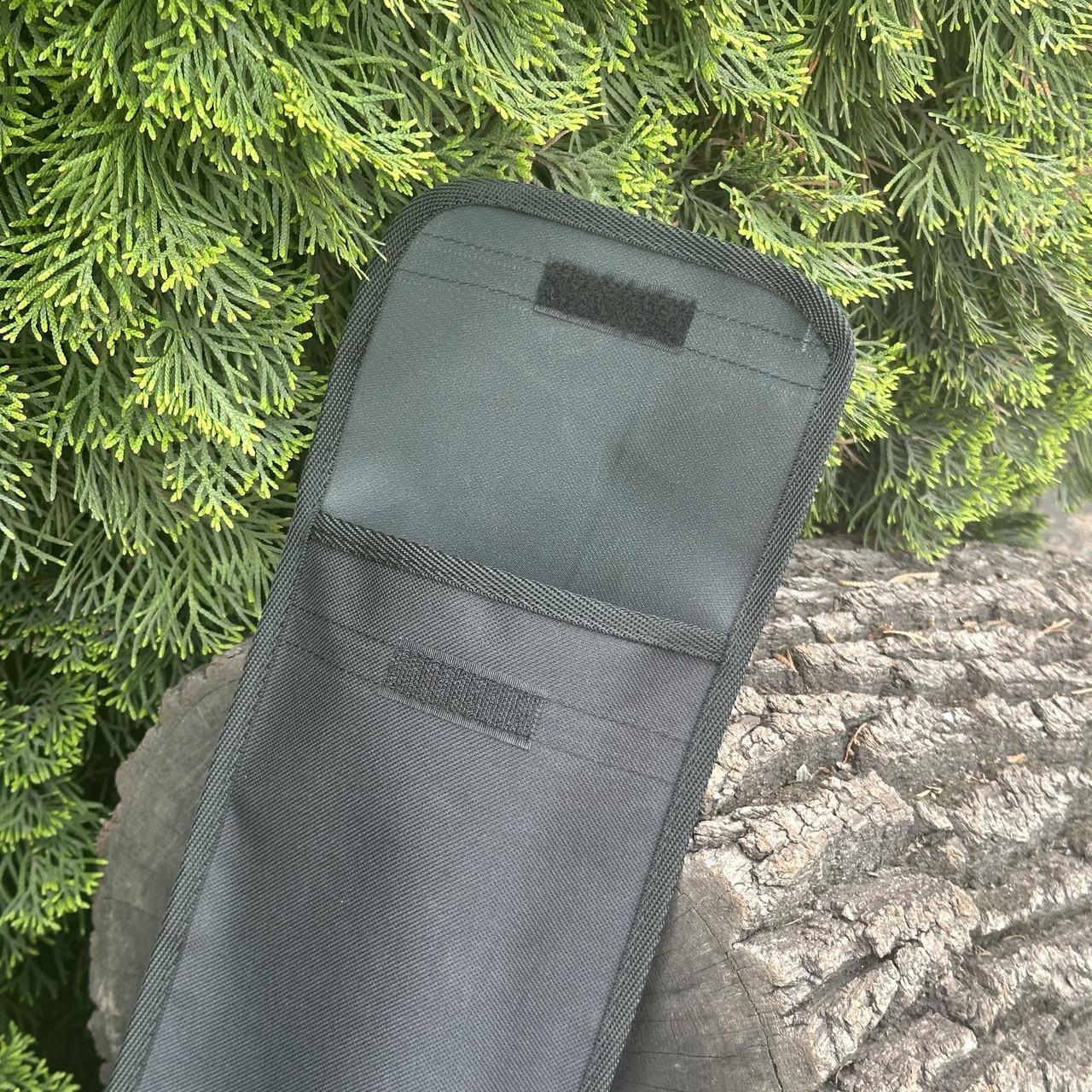 Чохол Metalzavod із клапаном на липучці на 6 шампурів 65х15х1,5 см Чорний (CHHL-KLPN-SHMP6-BL) - фото 2