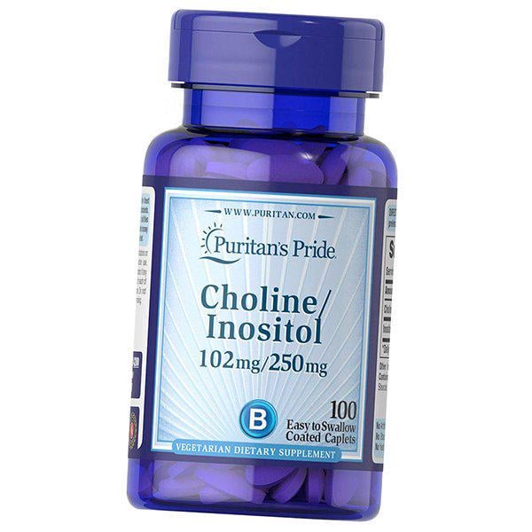 Холін інозитол Choline Bitartrate Inositol 100 капс. (36367249)