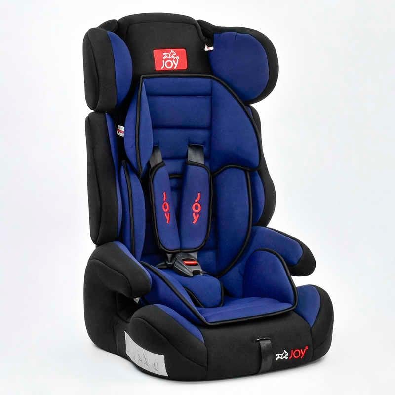 Автокресло универсальное Joy Е 1405 с бустером 9-36 кг Черный/Синий Автокресло универсальное Joy Е 1405 с бустером 9-36 кг Черный/Синий