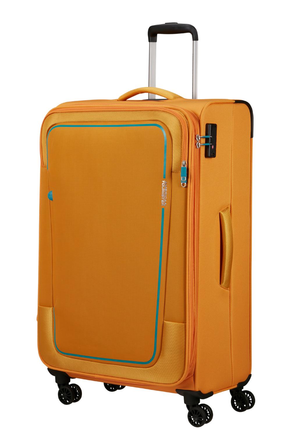 Чемодан American Tourister PULSONIC 81x49x31/34 см Желтый (MD6*06003) - фото 1