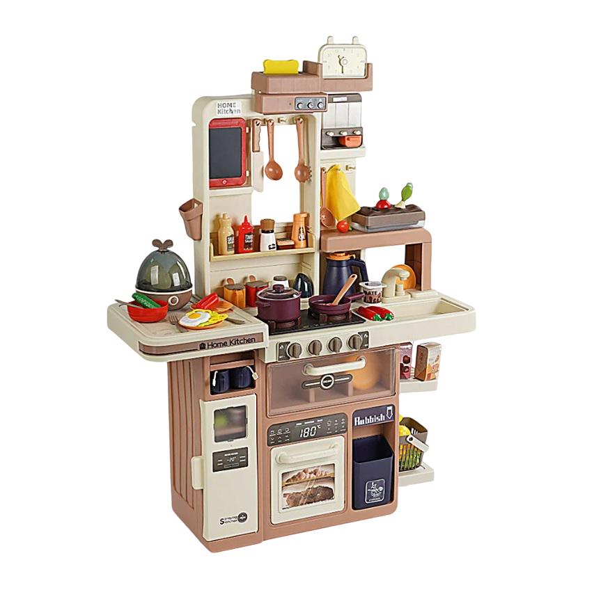 Игровая кухня TK Union Group 88 элементов/свет/звук/парогенератор Brown/Beige (159065)