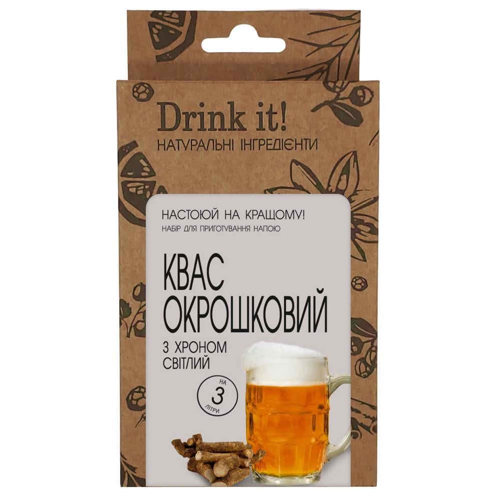 Набор для настаивания Drink it Квас окрошковый с хреном светлый (16697) Набор для настаивания Drink it Квас окрошковый с хреном светлый (16697)