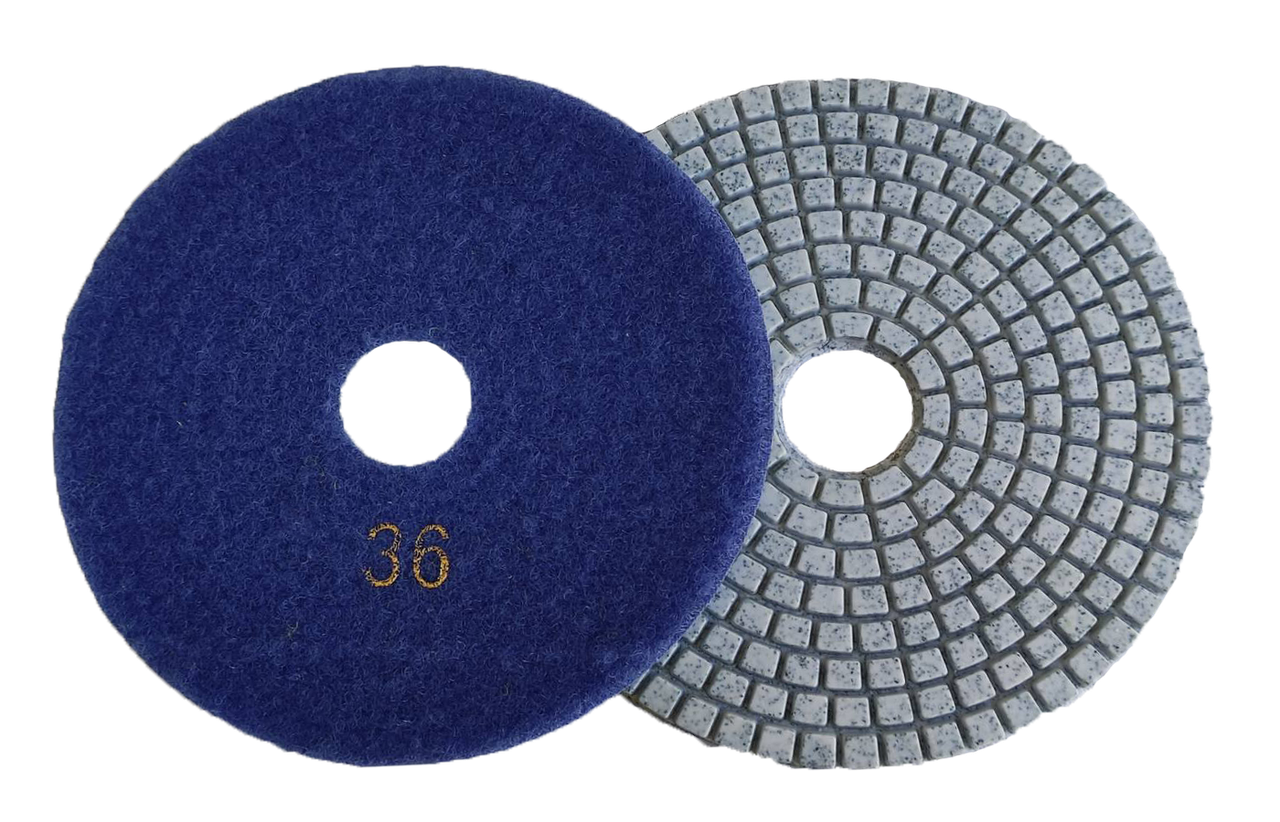Круг алмазный шлифовальный ракушка Ø 125 мм Р36 (54681) Круг алмазный шлифовальный ракушка Ø 125 мм Р36 (54681)
