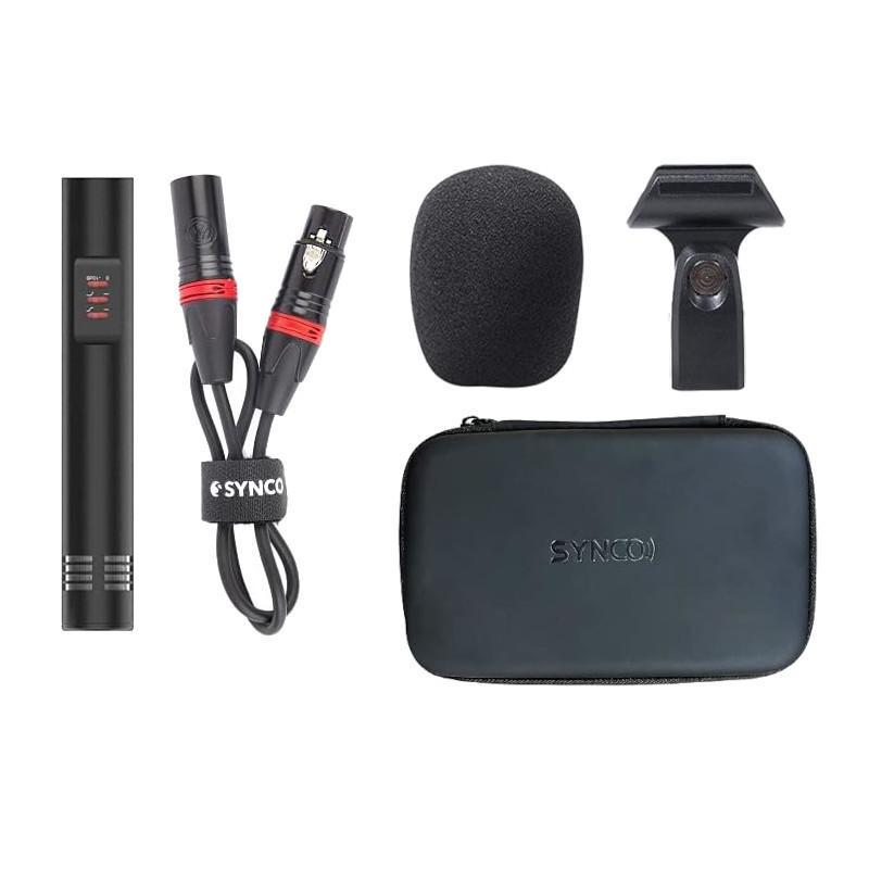 Микрофон конденсаторный XLR Synco CMic-V10 с маленькой диафрагмой для вокала инструментов (2127779111) - фото 5 Микрофон конденсаторный XLR Synco CMic-V10 с маленькой диафрагмой для вокала инструментов (2127779111) - фото 5