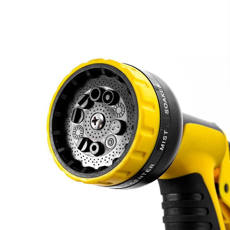 Насадка на шланг для полива WATER GUN PRO 1290 с 10 режимами высокого давления Yellow (784780641)