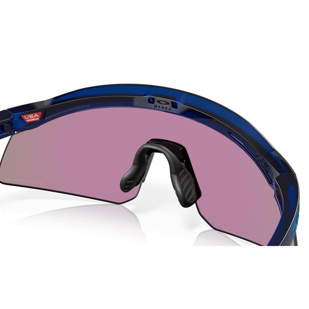 Спортивні сонцезахисні окуляри Oakley Hydra OO9229-0737 Translucent Blue/Prizm Jade - фото 4