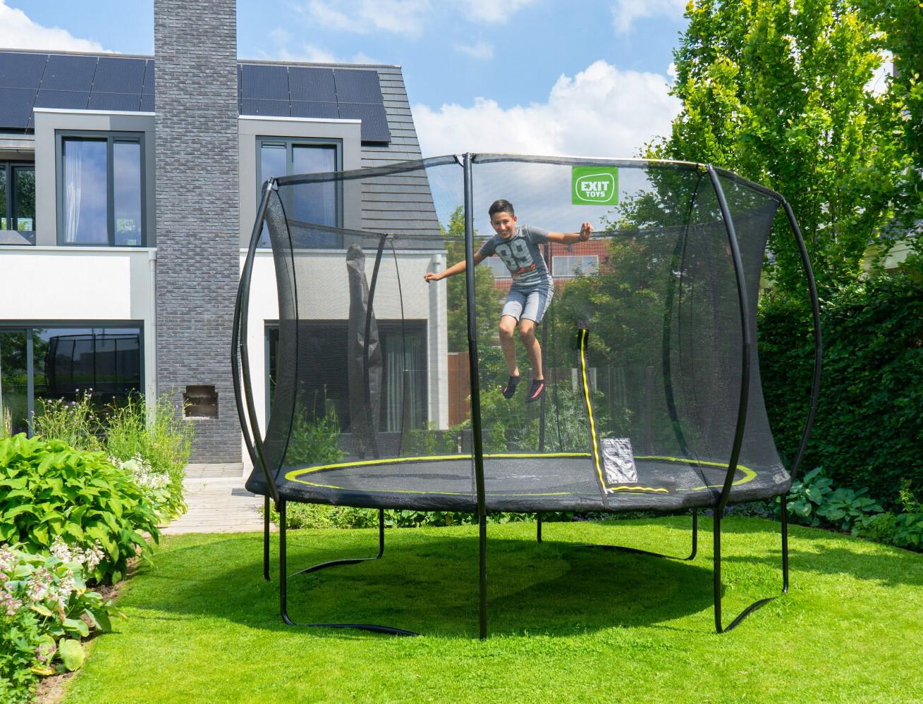 Батут Exit Toys Silhouette 366 см Черный (1165482771) - фото 8 Батут Exit Toys Silhouette 366 см Черный (1165482771) - фото 8