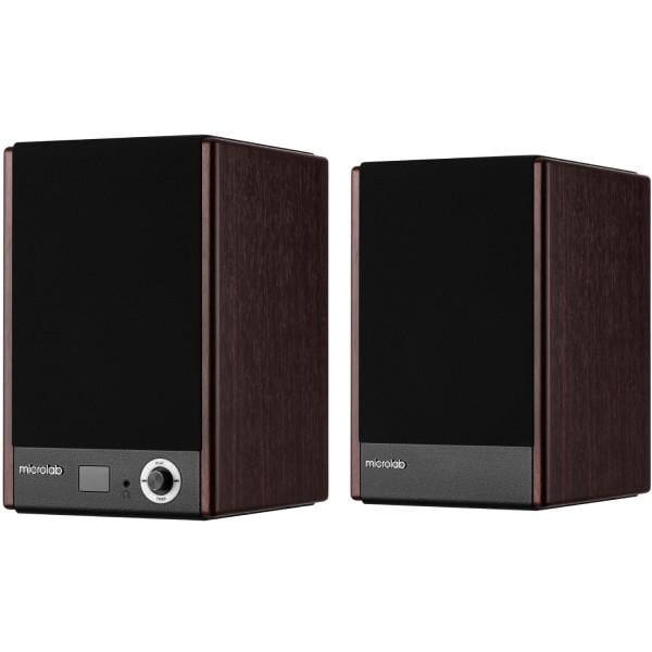 Колонки комп'ютерні Microlab SOLO 5 2.0 90 Вт RCA Dark Brown (SOLO5_V2)