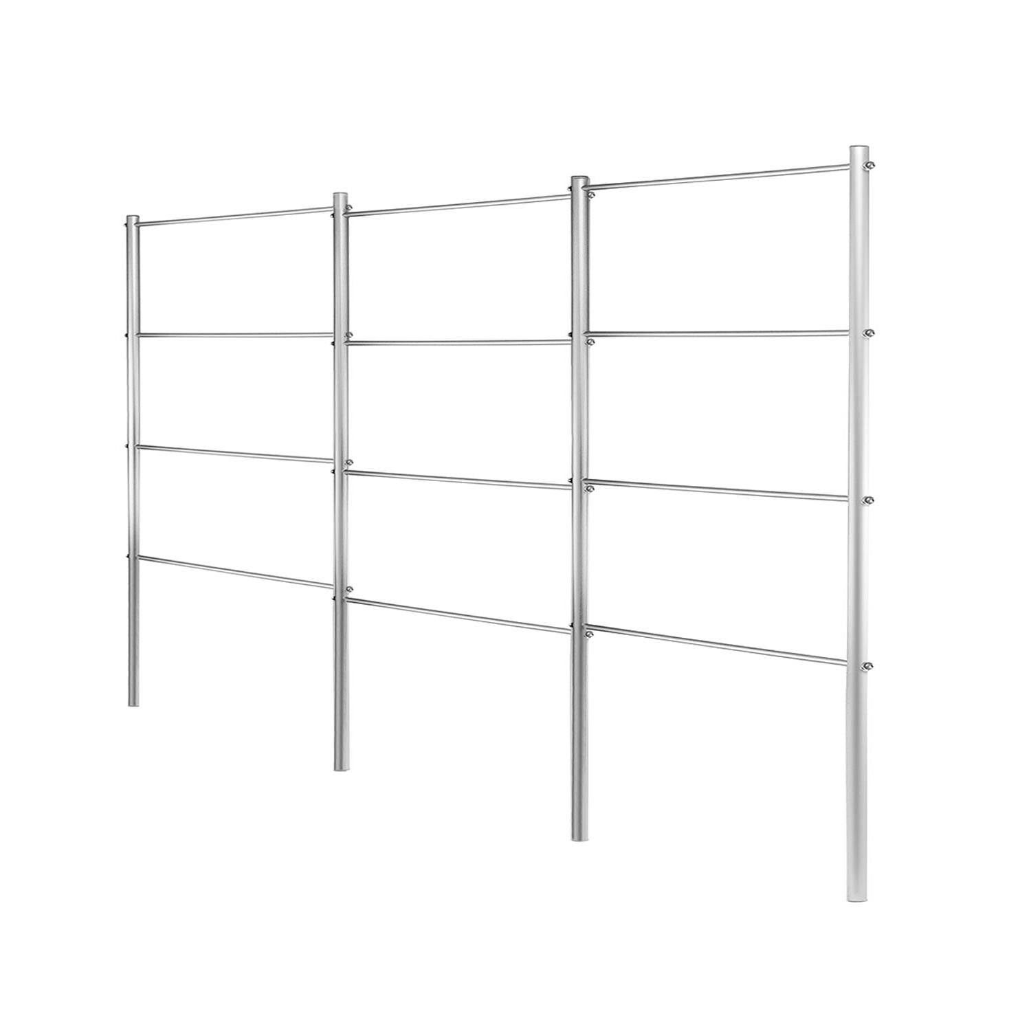 Опора для растений шпалеры садовые 2300х5250 мм d 28 мм/d 12 мм (ШС-D28/D12-2300*5250)