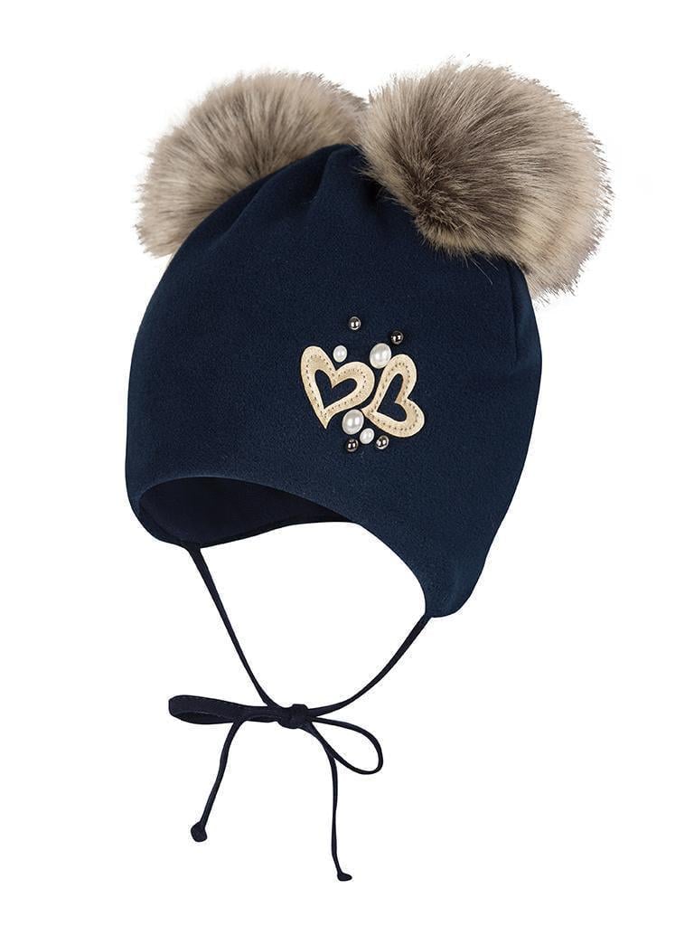 Шапка зимняя Broel р. 49 Темно-синий (MONICA)