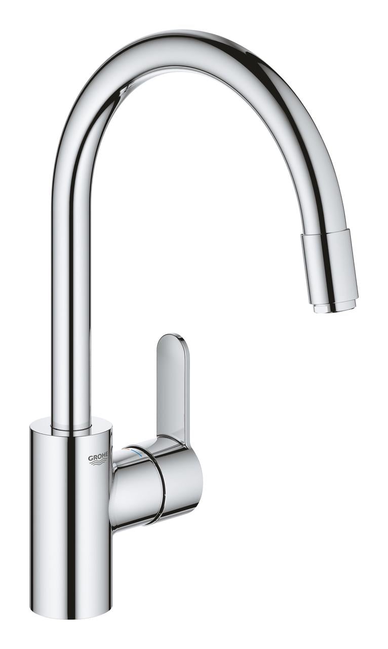 Смеситель для кухни Grohe Eurostyle Cosmopolitan с выдвижным изливом (31126004)