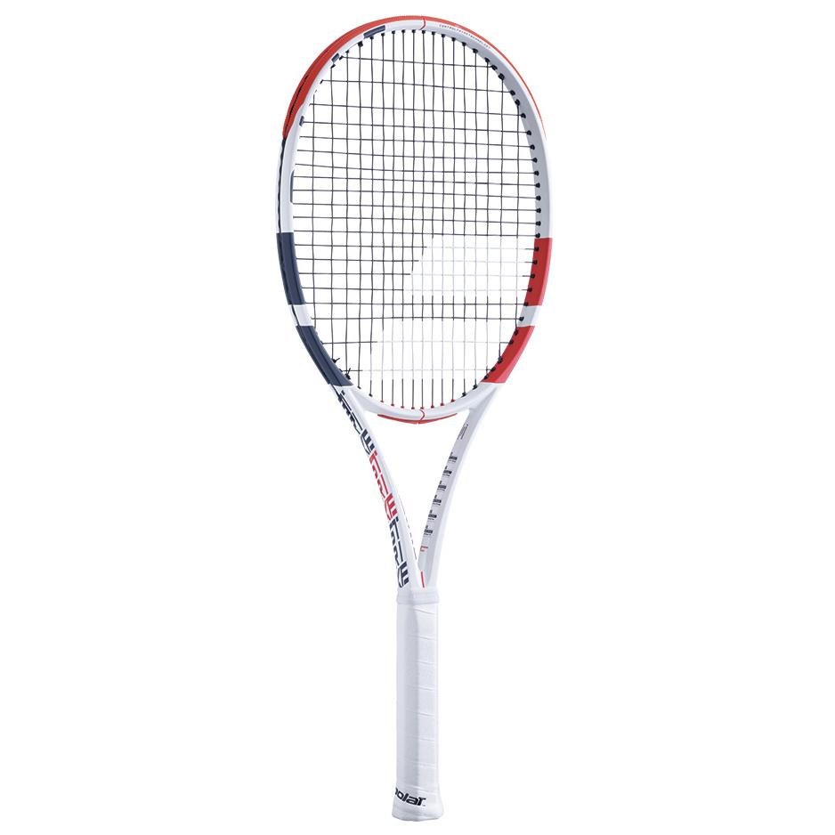 Ракетка Babolat Pure Strike 100 unstr no cover Gr3 White/Red/Black (3324921725048) - фото 1