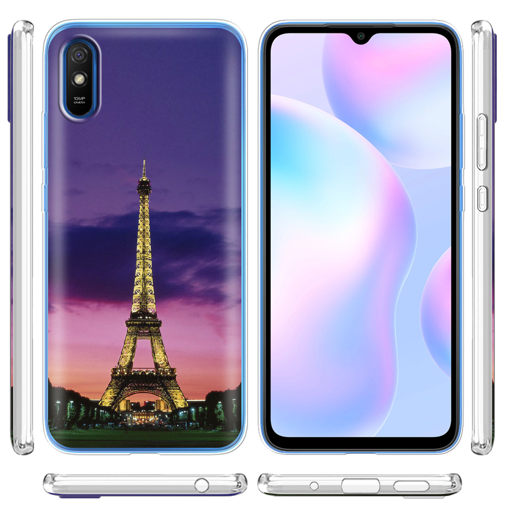 ᐉ Чехол BoxFace Xiaomi Redmi 9A Полночь в Париже Прозрачный силикон  (40304-up964-40304) • Купить в Киеве, Украине • Лучшая цена в Эпицентр