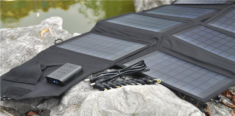 Солнечная панель портативная для ноутбука 28 Вт - фото 5 Солнечная панель портативная для ноутбука 28 Вт - фото 5