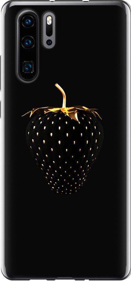 Чохол на Huawei P30 Pro Чорна полуниця (3585t-1621-42517)