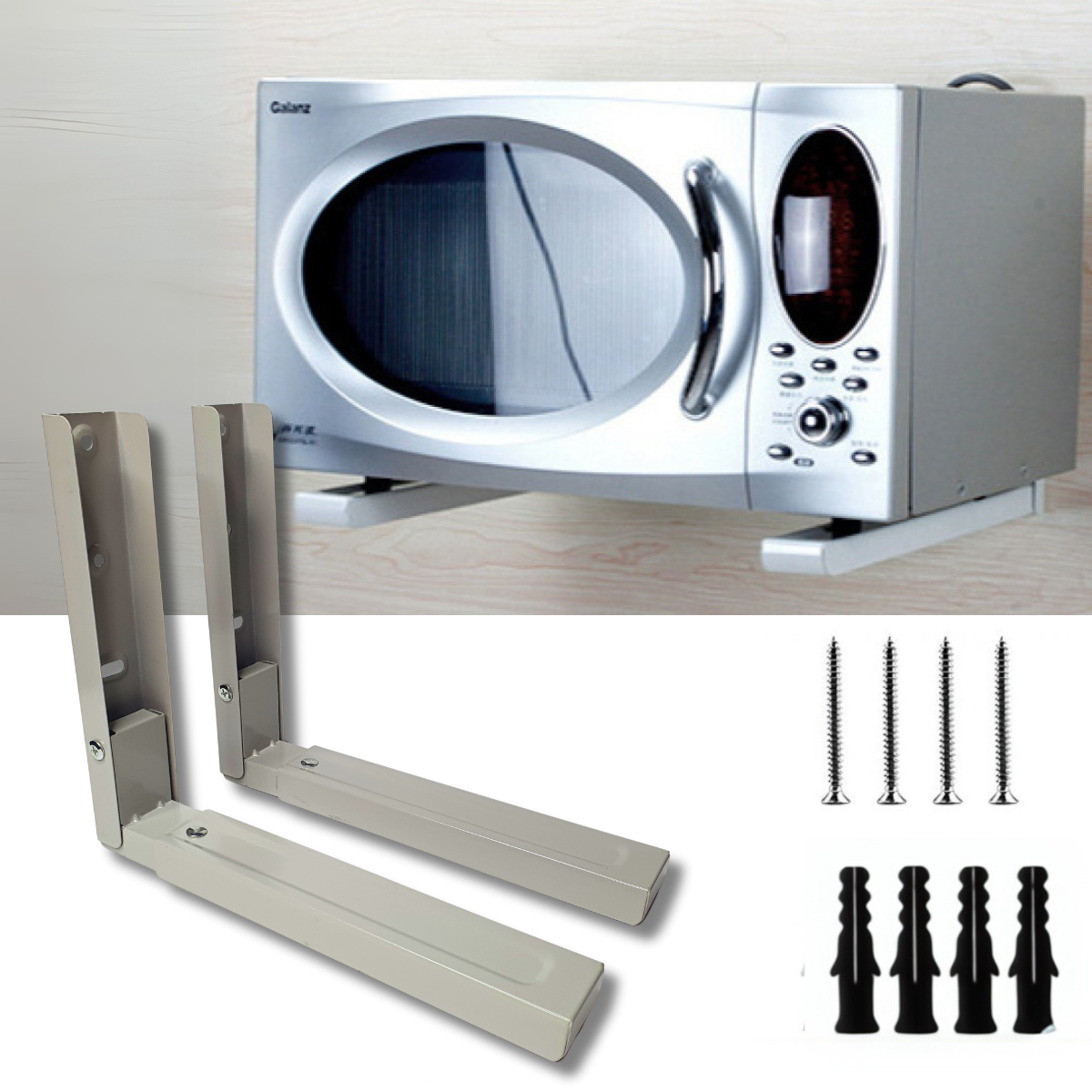 Кронштейн телескопический V-Star для микроволновки металлический (RIF-2025) - фото 3