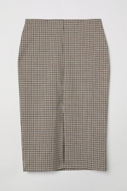 Юбка H&M 675281П XS Бежевый - фото 3