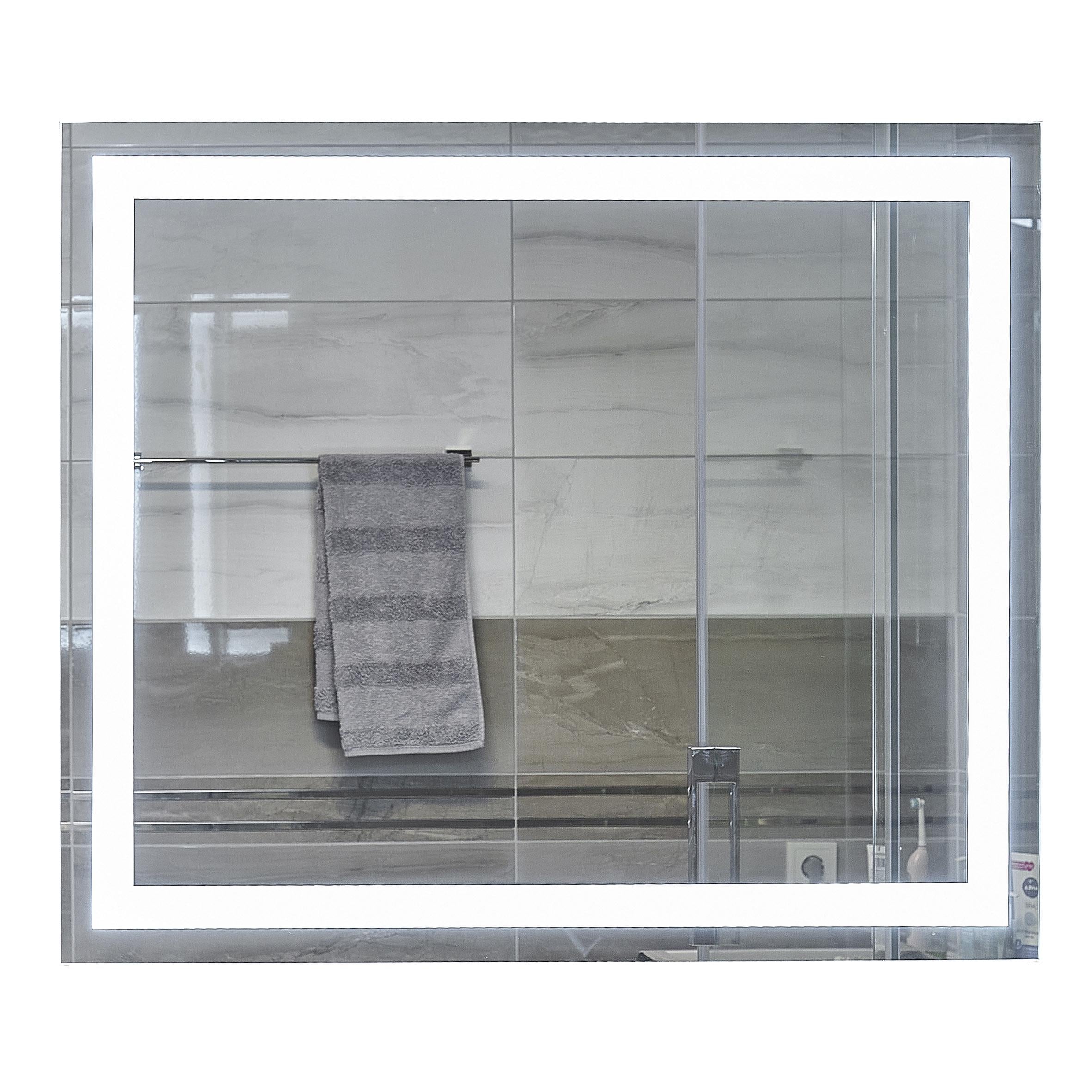 Зеркало UNIO MRR-05 SQR-AA 000026930 c LED подсветкой 80x100 см (174085)