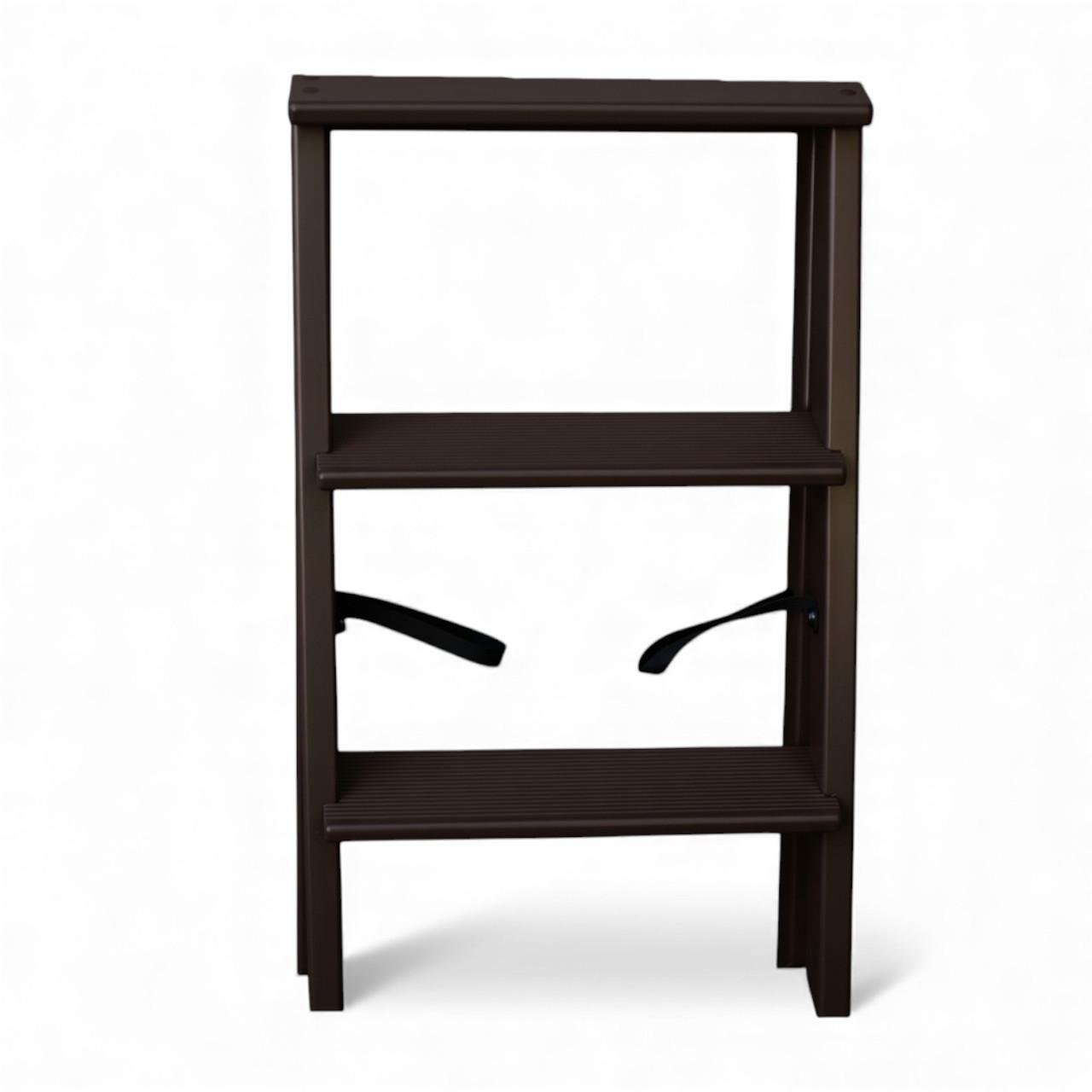 Табурет-лестница деревянный Студія Дерева Вільха Вестерн бытовой двухсторонний 3 ступеньки Шоколад (31002879) - фото 4 Табурет-лестница деревянный Студія Дерева Вільха Вестерн бытовой двухсторонний 3 ступеньки Шоколад (31002879) - фото 4