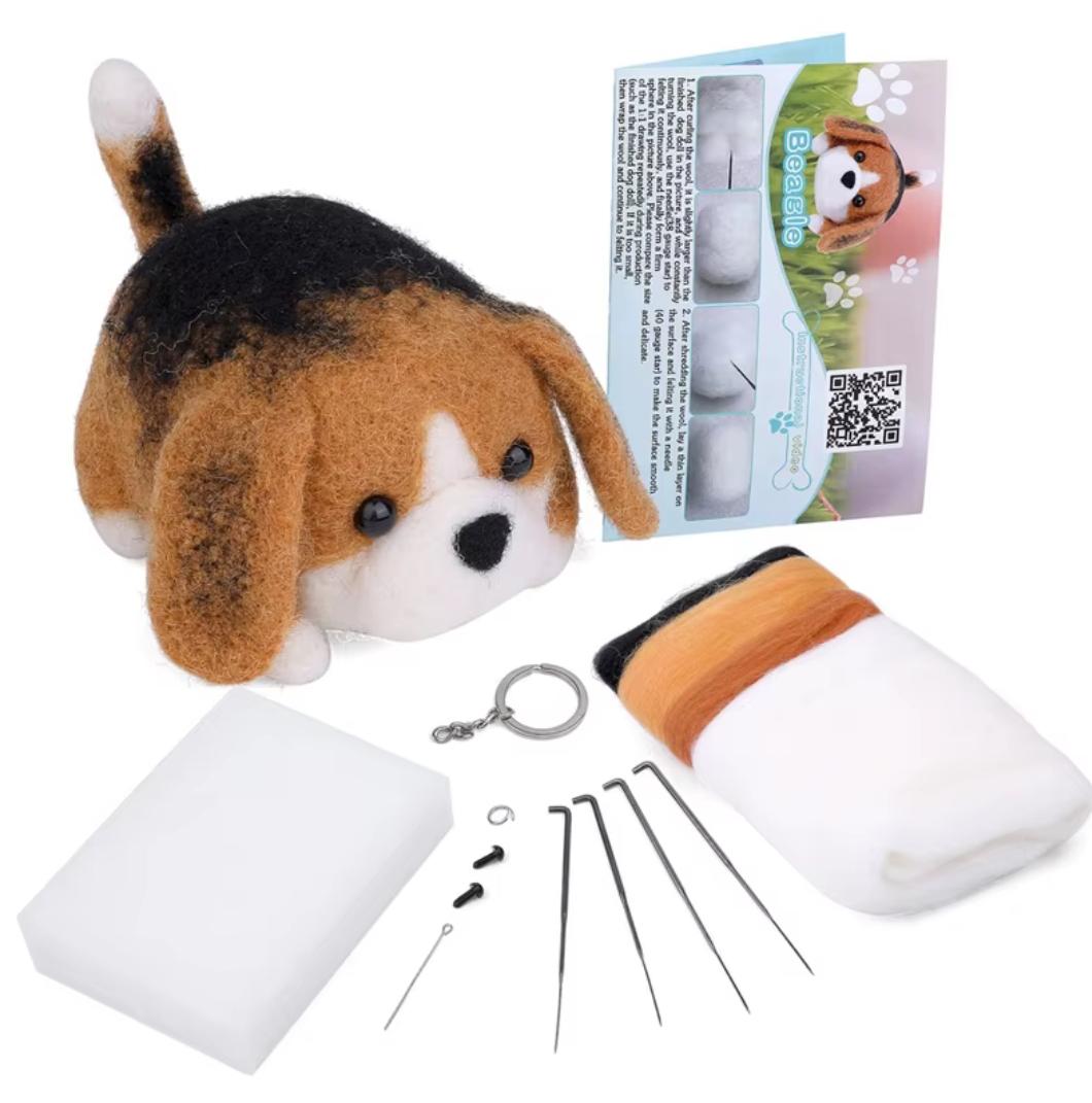 Набор для валяния из шерсти Щенок (2465061237)