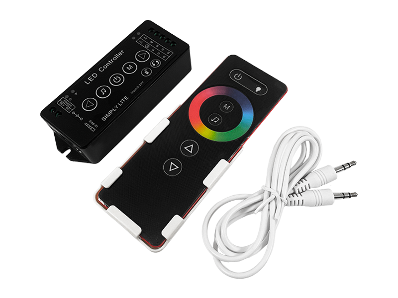 Контроллер умный Smart LED RGB RF Music радио сенсорный Wi-Fi 18 А 5-24 V (8030)