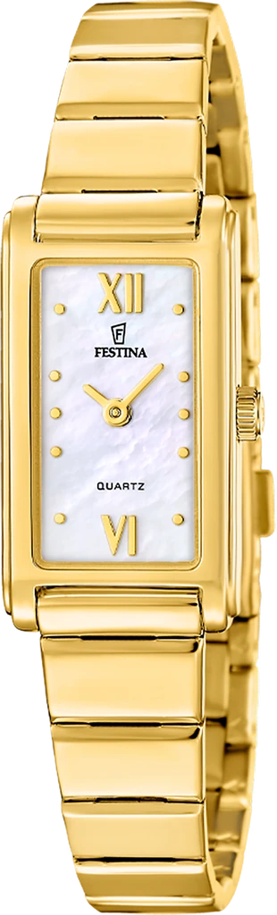 Наручные часы женские Festina F20768/1 Mademoiselle со стальным корпусом WR 30 м и перламутровым циферблатом