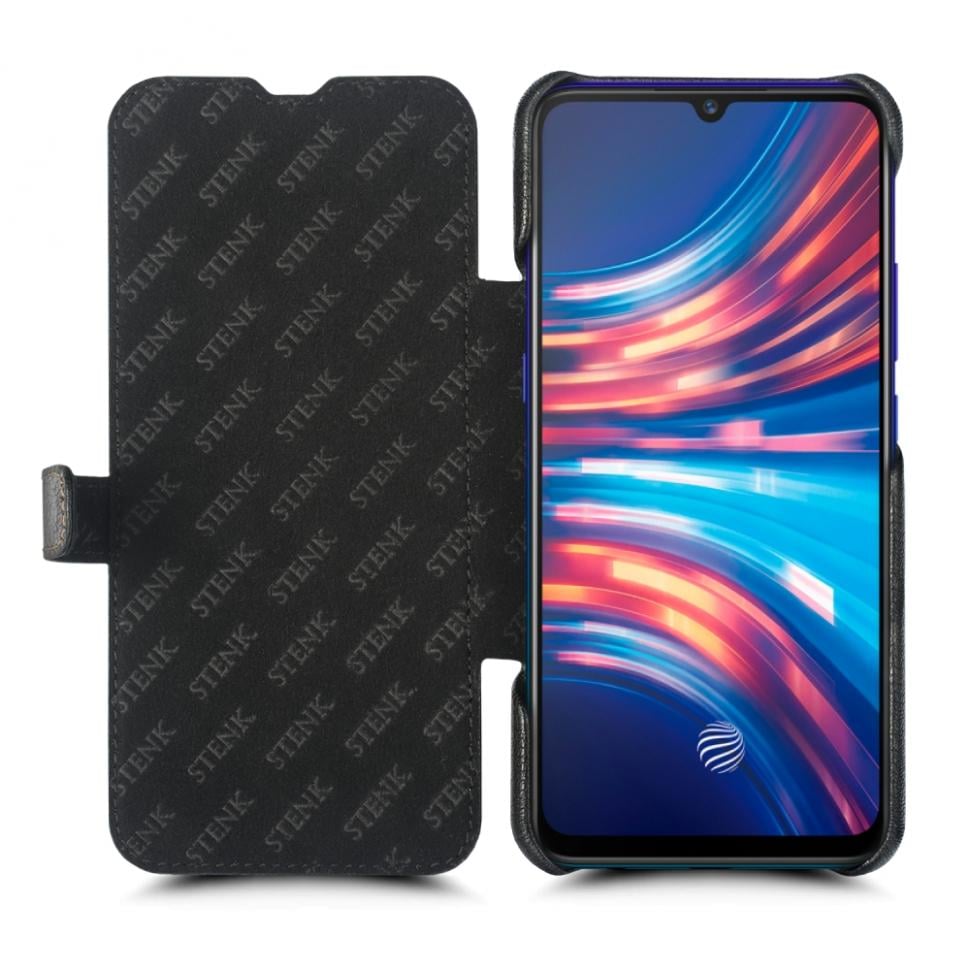 Чехол книжка Stenk Premium для Vivo V17 Neo Черный (68583)