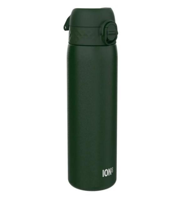 Бутылка для воды металлическая ION8 Stainless Steel 600 мл Dark Green (I8SS600DGRE)