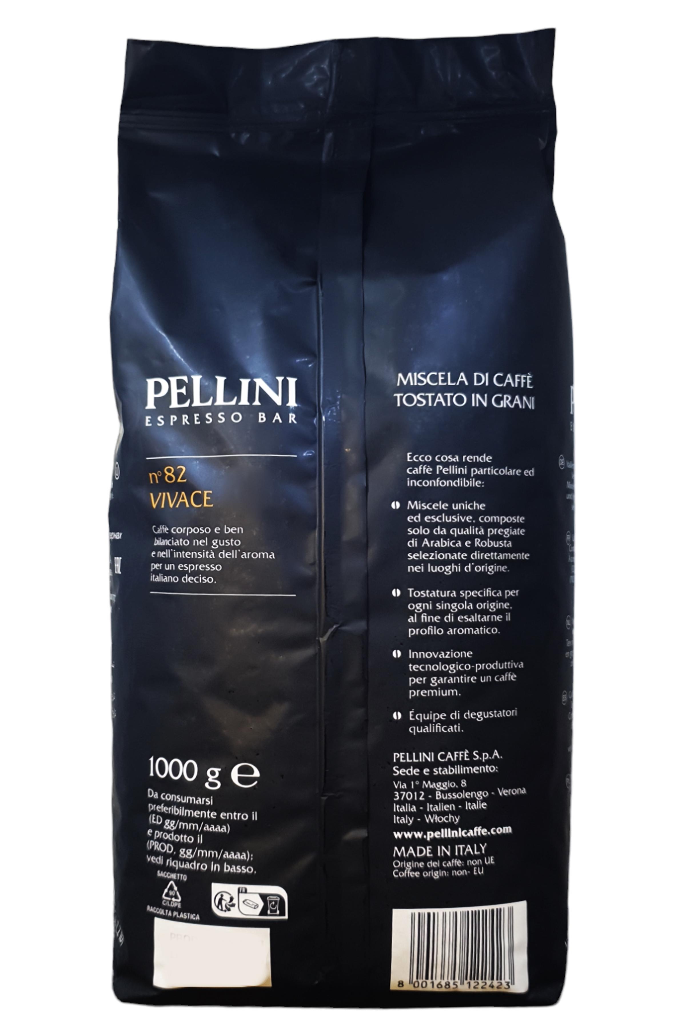 Кава Pellini Espresso BAR n.82 VIVACE зерно 1 кг (52859) - фото 4