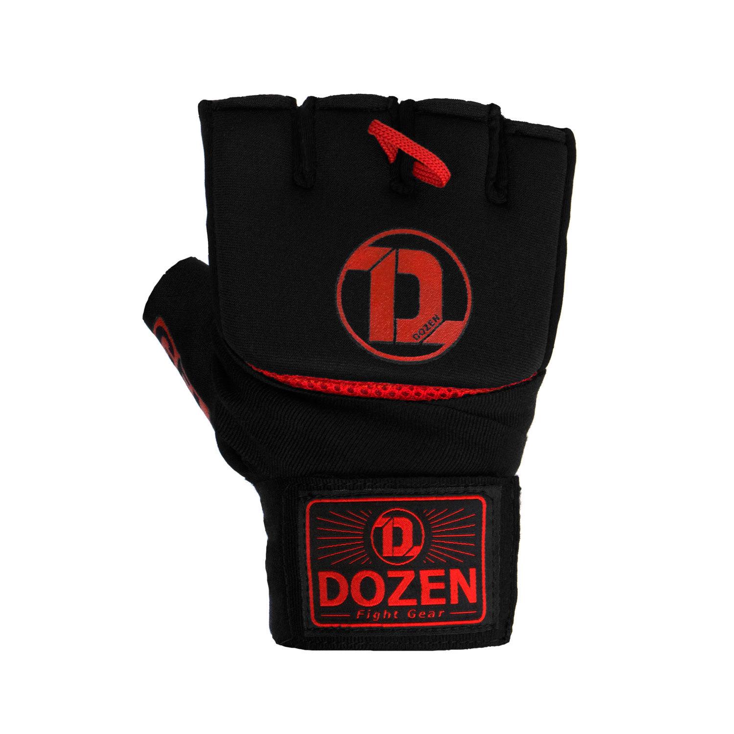 Бинты-перчатки Dozen Pro Gel Air Inner Speed Wraps L/XL Черно-красный - фото 3 Бинты-перчатки Dozen Pro Gel Air Inner Speed Wraps L/XL Черно-красный - фото 3