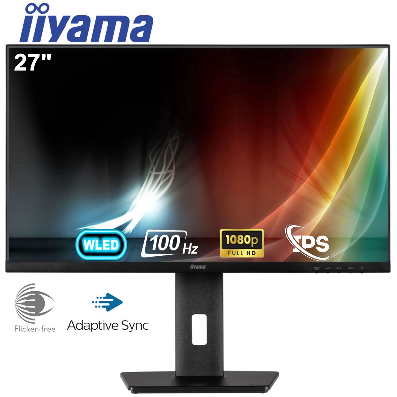 Монитор безрамочный iiyama XUB2793HS-B7 IPS 1920x1080 Full HD 27" 4W (26832318) - фото 4 Монитор безрамочный iiyama XUB2793HS-B7 IPS 1920x1080 Full HD 27" 4W (26832318) - фото 4