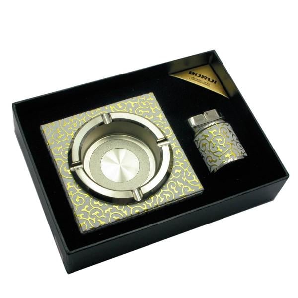 Попільничка настільна The Dolce та запальничка 21х15,5х5 см (27090)