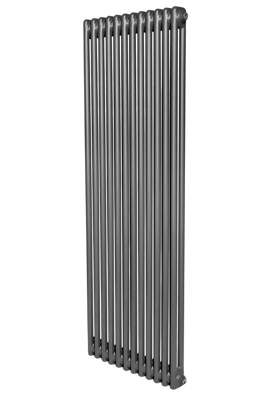 Радиатор дизайнерский вертикальный ARTTIDESIGN Bari II 12/1800/560/50 Серый матовый (AD-BR.II.12.180.56.5.G)