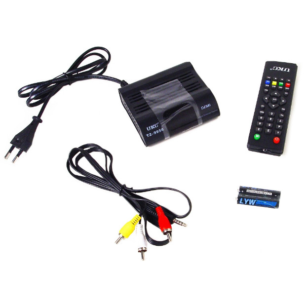 Тюнер для телевизора Wi-Fi UKC DVB-T2 9956 (011065) - фото 5