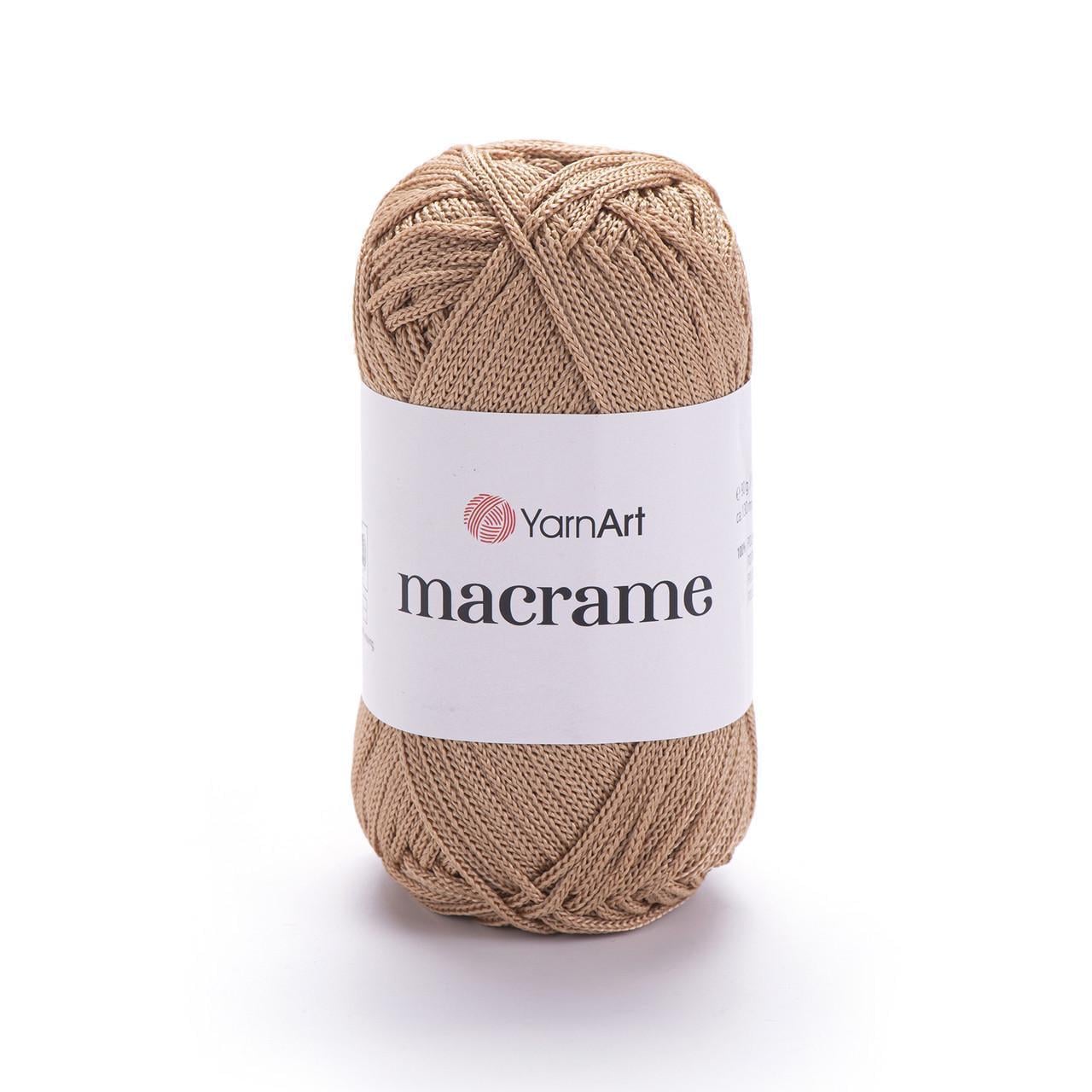 Пряжа макраме YarnArt Macrame поліестер 2 мм 90 г Пудровий №131 (2172766401) Пряжа макраме YarnArt Macrame поліестер 2 мм 90 г Пудровий №131 (2172766401)