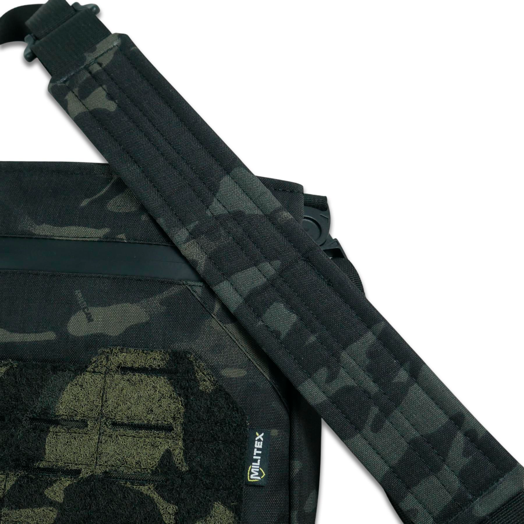 Сумка через плече Militex Tactic City Cordura з покриттям IRR Мультикам/Чорний (27516726) - фото 7 Сумка через плече Militex Tactic City Cordura з покриттям IRR Мультикам/Чорний (27516726) - фото 7