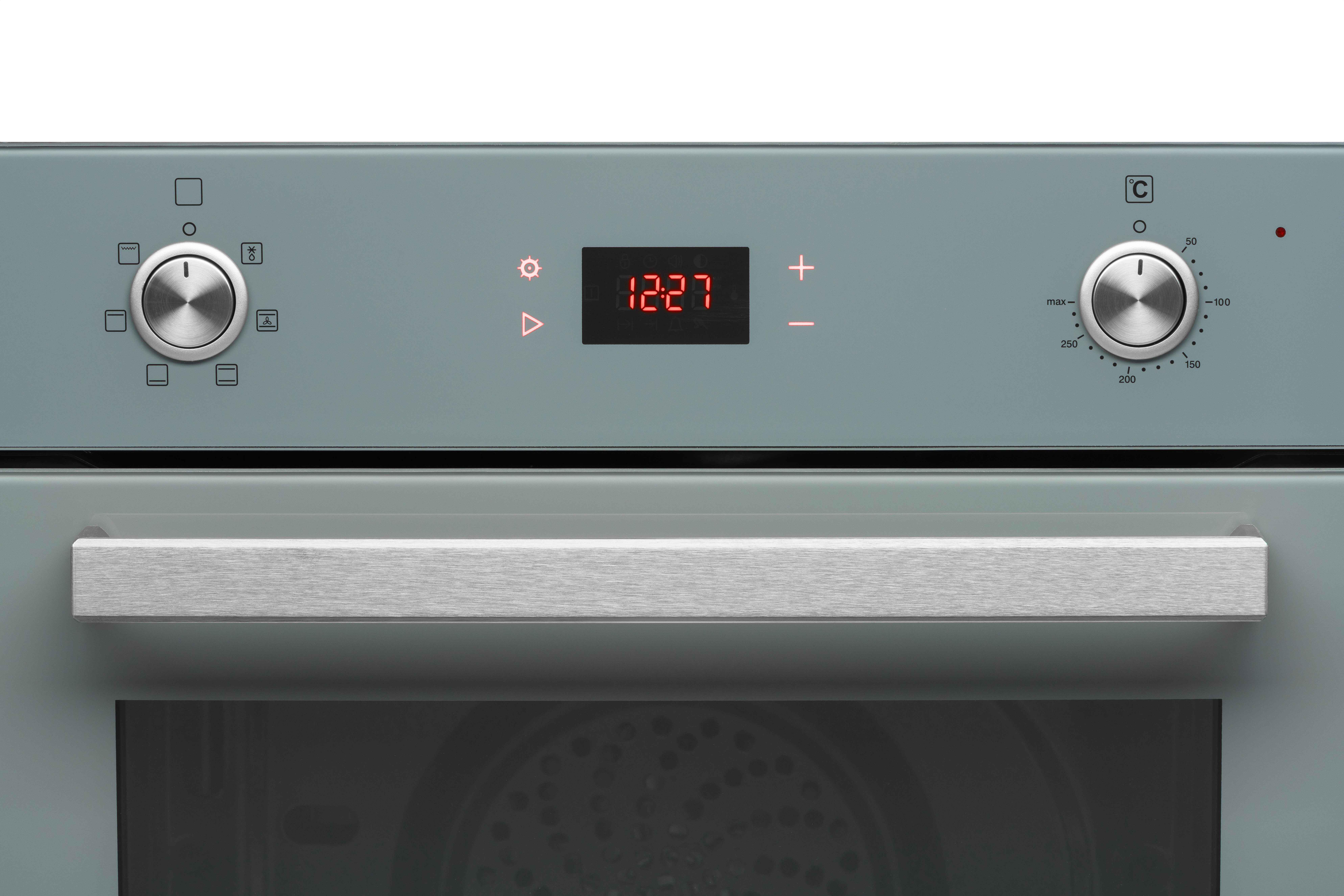 Комплект Granado духова шафа електрична GEO 62-1310 Grafito та варильна поверхня газова GGH 62-104 Grafito glass - фото 9