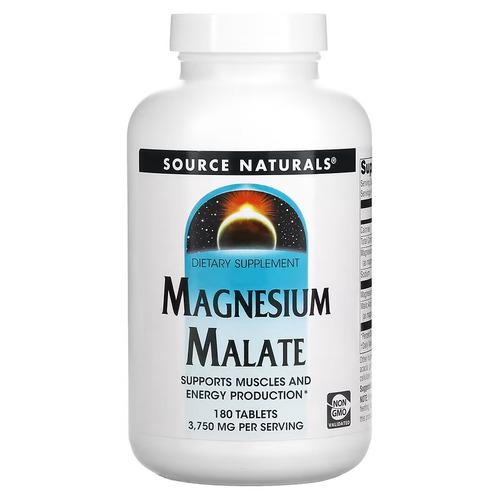 Магній Source Naturals Magnesium Malate 180 tablets (SNS-00262)