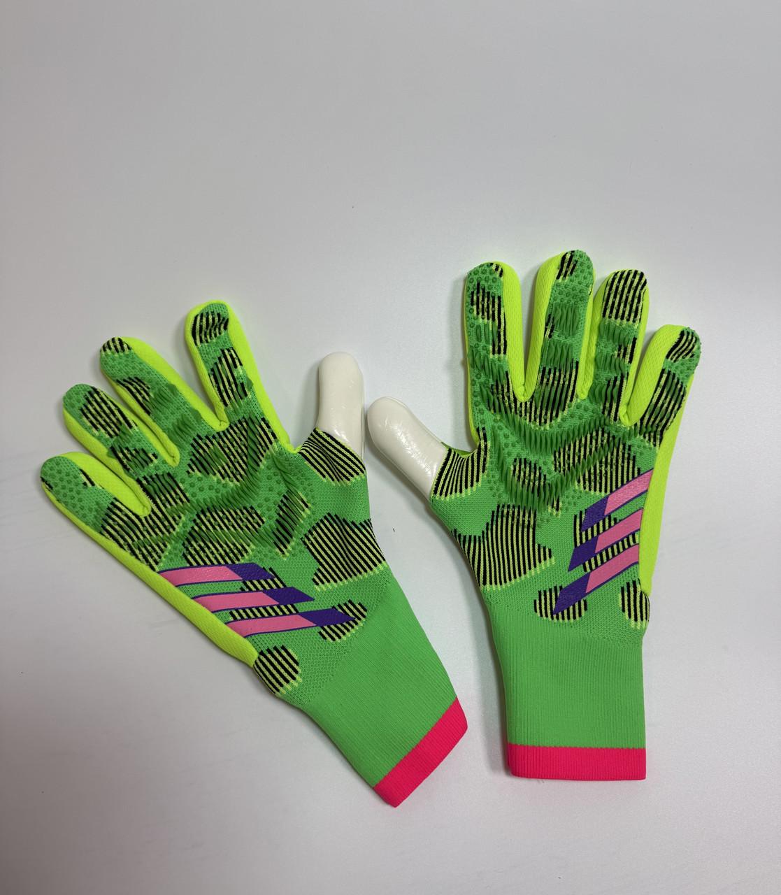 Рукавиці воротарські Predator р. 6 Салатовий - фото 5 Рукавиці воротарські Predator р. 6 Салатовий - фото 5