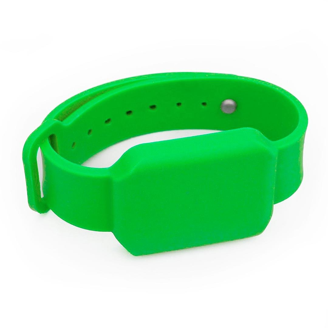 Браслет силиконовый Ardix с чипом Em-Marine 5 шт. Зеленый (04-044-GR)