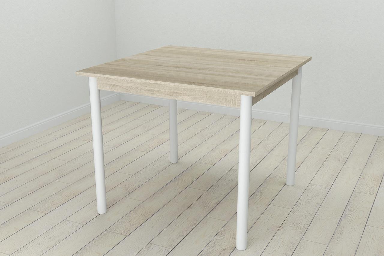 Стол кухонный Ferrum-decor Агата ДСП 16 мм 75x80x80 см Белый/Сонома (AGA0039) Стол кухонный Ferrum-decor Агата ДСП 16 мм 75x80x80 см Белый/Сонома (AGA0039)